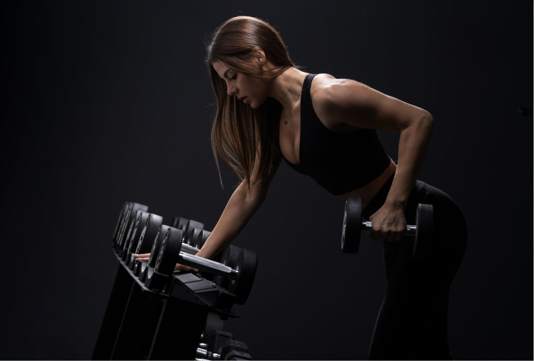 Rundhanteln mit Polyurethan Beschichtung