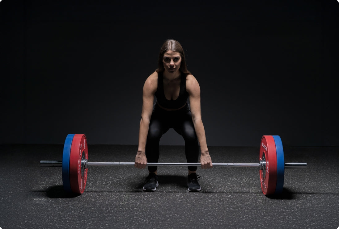 Alpha Langhantel von Atletica für Gewichtheben