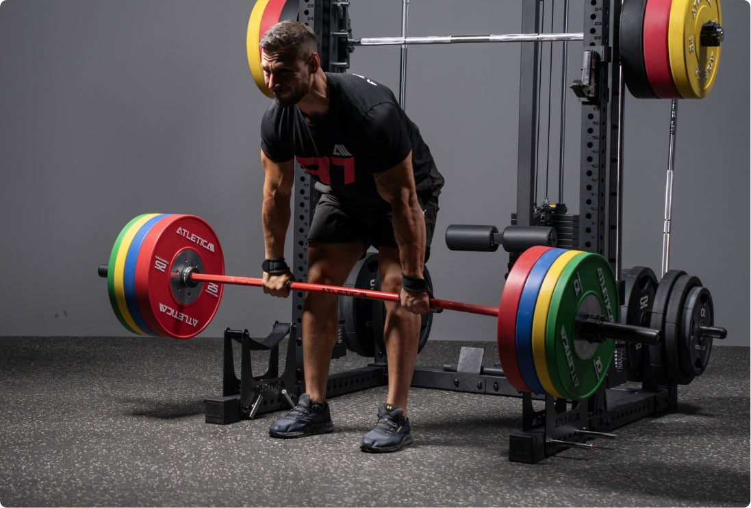 Langhantel Delta Hybrid von Atletica: Kreuzheben