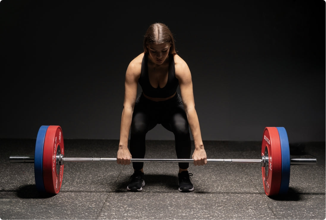 Langhantel Yota für Frauen: 15kg-Hybridhantel für Gewichtheben, Powerlifting und funktionelles Training