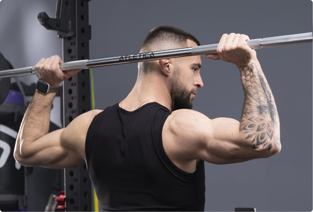 Zeta Hantelstange für kleine Fitnessräume