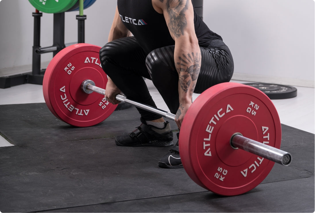 Kreuzheben auf den Flexprotect Bodenschutzmatten