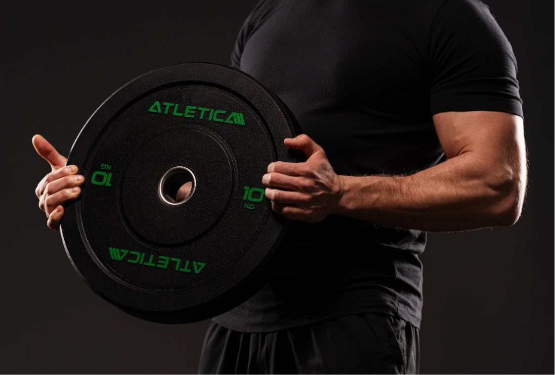 High Temp Bumper Plates 10kg für Stoßdämpfung