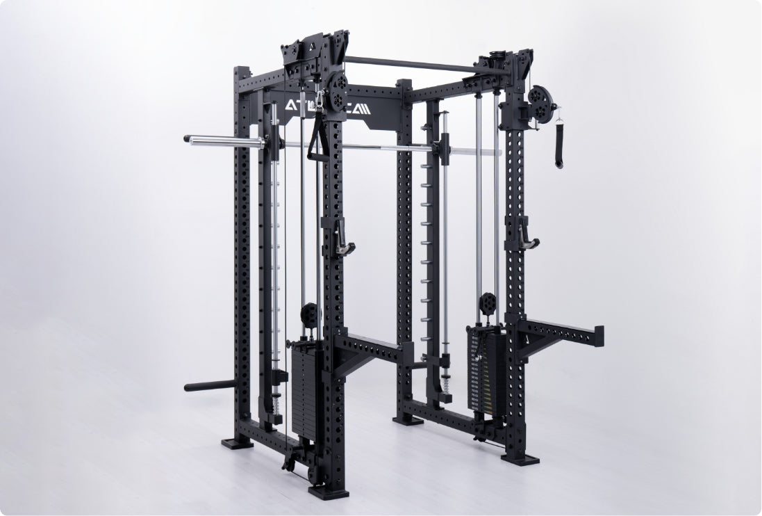 Power Rack mit dualer Kabelzugstation mit Steckgewichten R8 Bradley