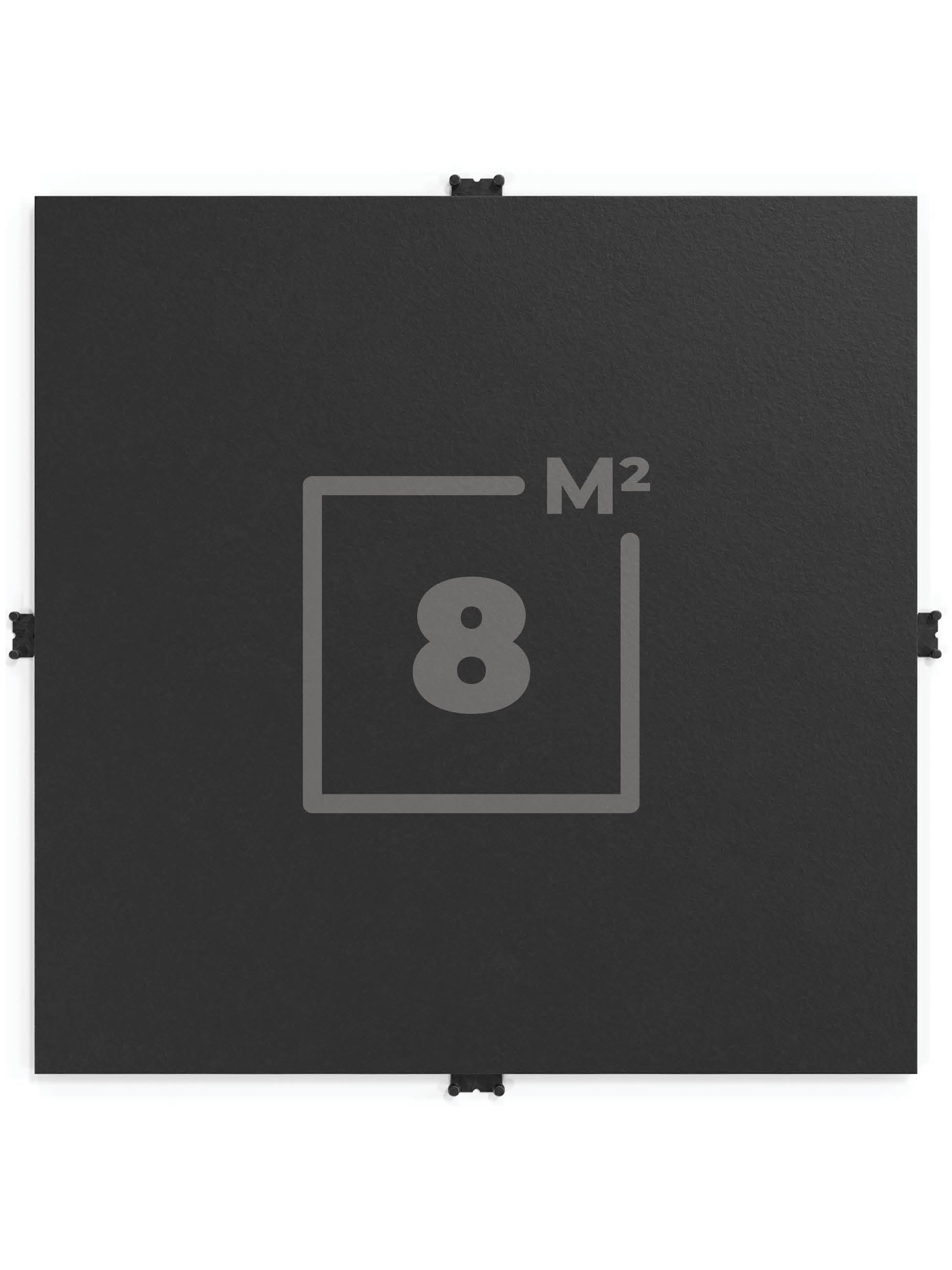 Bodenschutz > UltraProtect8m2 Set | UltraProtect BodenschutzmatteFeingranulat Oberfläche | Steck-Verbundsystem | 2 Schutzlagen sowie Air-Cushion Dämpfung | 25/30 mm Stärke #size_25-mm